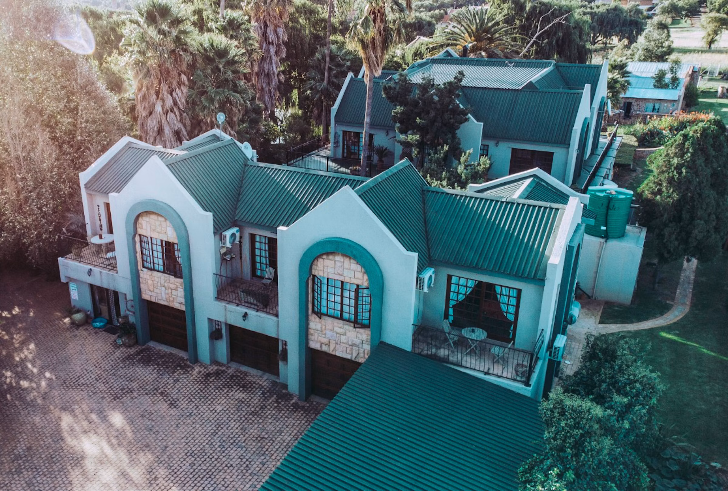 The house